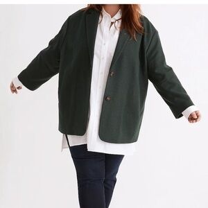 Madewell Dark Green Blazer